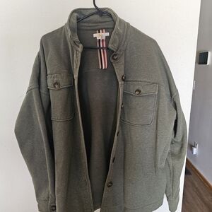 Boden Women's Olive Bomber Jacket